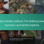 Ceny milníků události The Walking Dead: Survivors za hráčské úspěchy