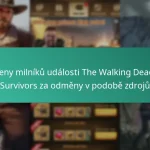 Ceny milníků události The Walking Dead: Survivors za odměny v podobě zdrojů