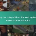 Ceny za milníky události The Walking Dead: Survivors pro nové hráče