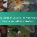 Ceny za milníky události The Walking Dead: Survivors za exkluzivní předměty