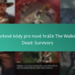 Dárkové kódy pro nové hráče The Walking Dead: Survivors