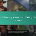 Měsíční bonusy k passu pro Walking Dead: Survivors
